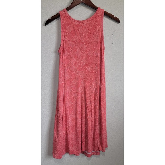 NWOT Old Navy Coral and White Tank Top Dress Size Small - Picture 3 of 3